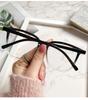 Oversized Myopia Glasses Women Men Big Frame Blue Light Blocking Eyewear Shortsight Luxury Prescription Eyeglasses with Diopter