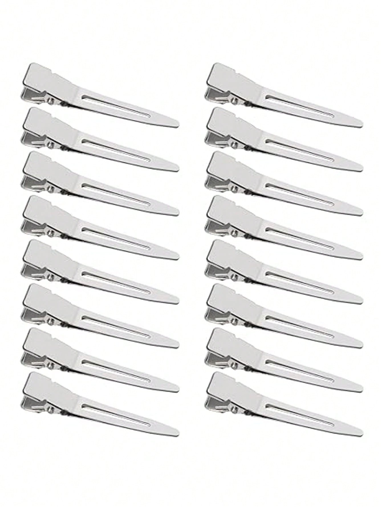 

10pcs Women s Fashion Minimalist Convenient Y2K Style 3.54in Hollow Out Alloy Silver Hair Clips Claws Hairpins Hair Accessories 10pcs срібний