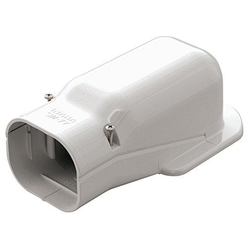 

Косметична кришка для труб Inaba Denko SW-77-W, кутова, для демонтажу зі стіни, біла