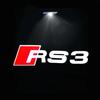 Led Car Door logo Welcome Light For Audi RS3 RS4 RS5 RS6 RS7 RS8 8V 8P 8L A6 C5 C6 C7 A5 A7 A8 Q3 Q5 Q7 TT S3 S6 Sline Quattro