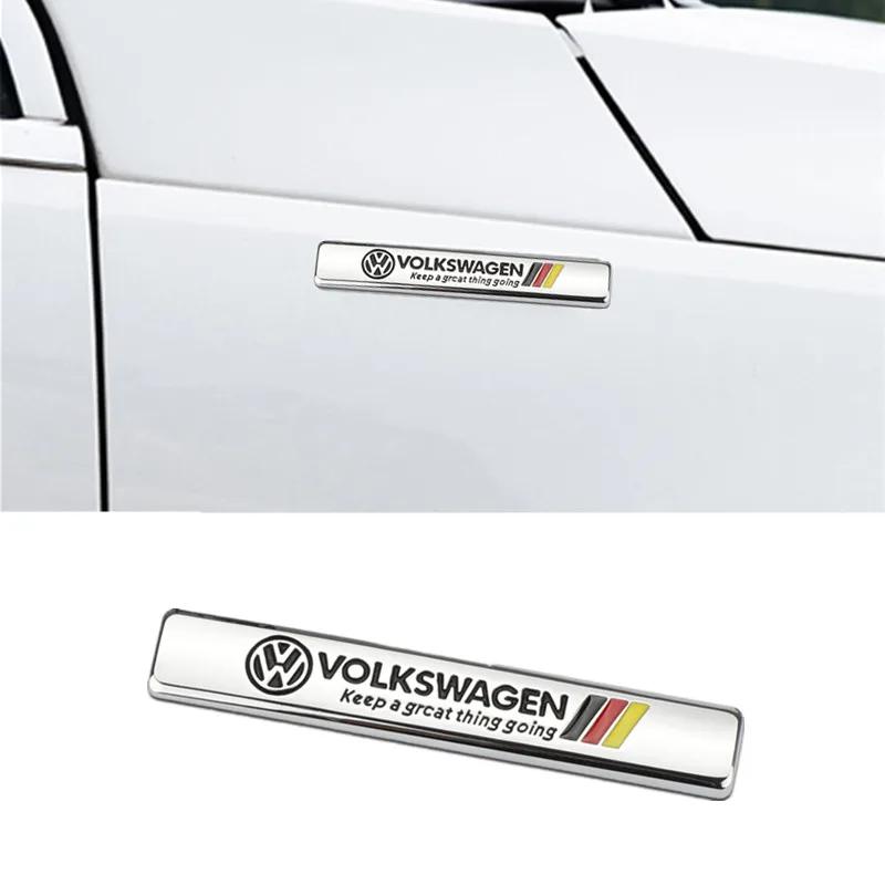 T273D Metal Car Sticker Emblem Badge By Decal Car Styling for Volkswagen GOLF 5 Tiguan Polo Golf 6 Golf 7 Jetta Accessories