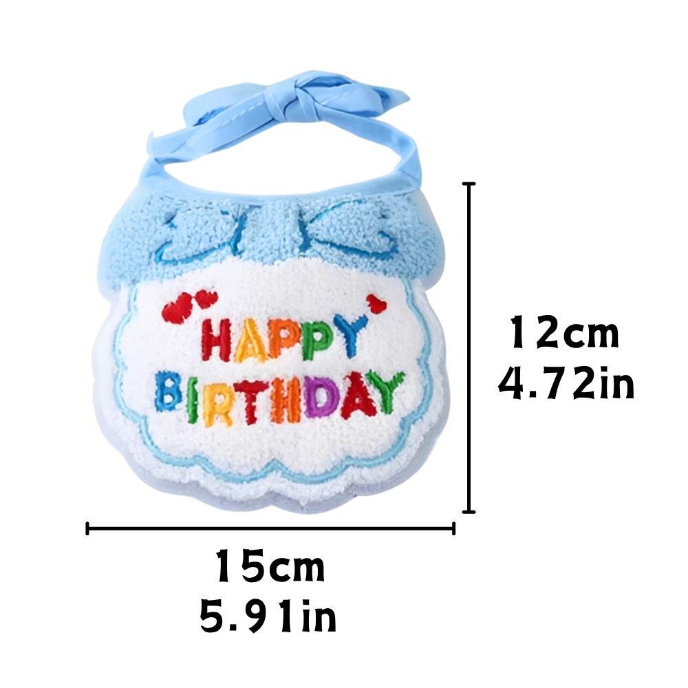 1pc Polyester Pet Scarf Pink/Blue Party Dress-up Suitable For Cats, Dogs, And Other Cute Pets All-season Accessories YMY