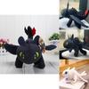 How To Train Your Dragon Toothless Night Fury Soft Plush Toy 20cm 25cm 35cm 45cm 65cm Educational Gift For Kids