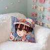 ToiletBound Hanakoskuns Case Plush Fabric Soft Pillowcase Double Sided Print Cushion Cover Household Gifts