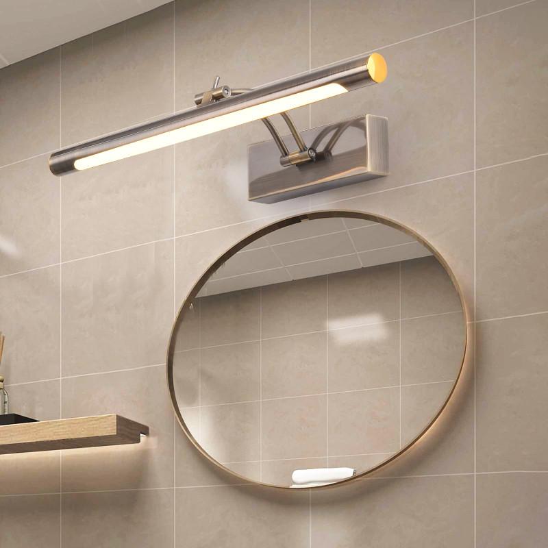 Wall Lamps Bathroom Modern Wall Lights 43CM 55CM Toilet Wall Mounted Lighting Fixtures Sconces Indoor Bedroom Mirror