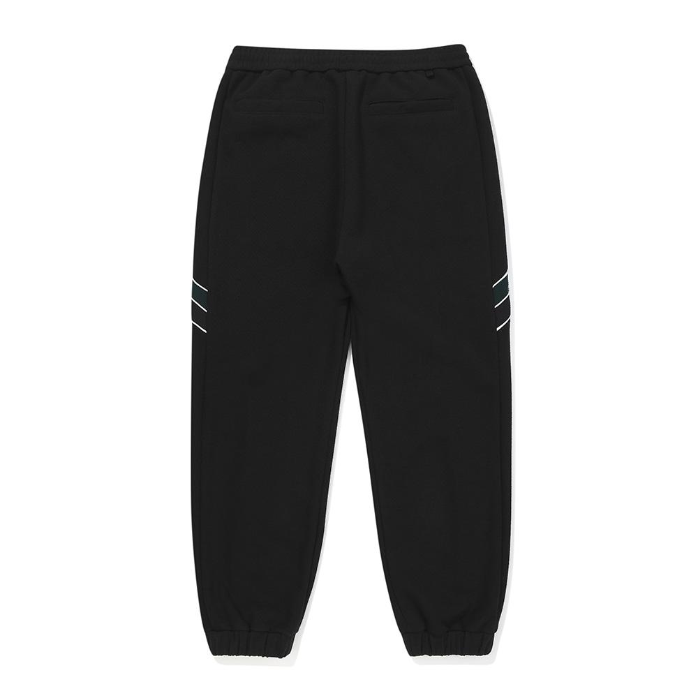 MALBON GOLF Brushed French Terry Pants Black (Man)