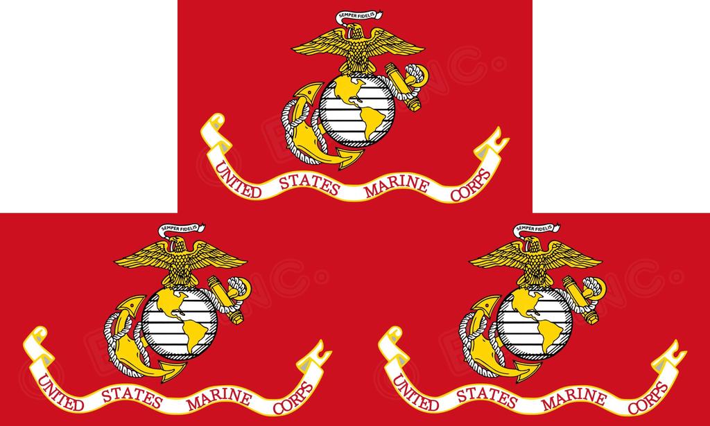 United States Marine Corps Banner Polyester Fabric For Home Use
