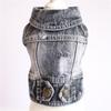 Pet Dog Clothes Denim Jacket Small Dog Vintage Spring Autumn Winter
