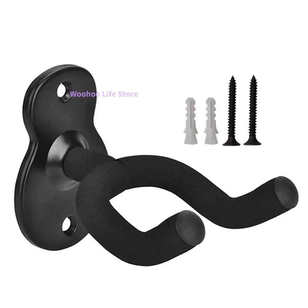 

Guitar Wall Hanger Wall Mount Guitar Hook Ukulele Wall Holder Bass Guitar Hanger Metal For Home Studio Display
