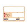 DIY School Day and Graduation Day Commemorative Plaque Sign