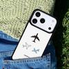 Travel the world of air plane paper Phone Case For iPhone 17 AIR 16 Pro Max 15 14 Pro 11 12 13 Shockproof Silicone Cover