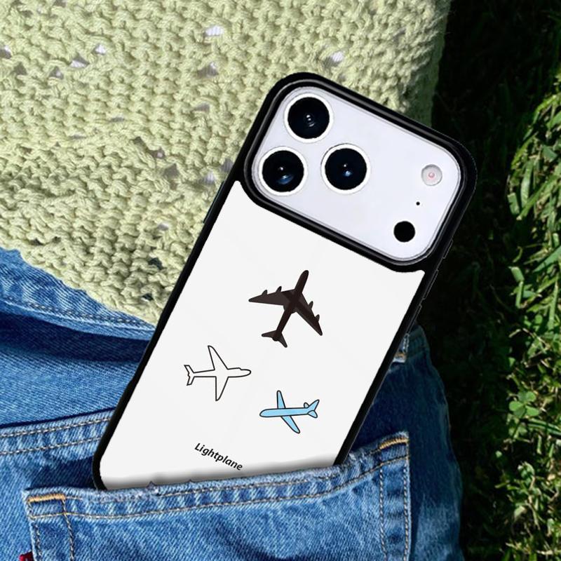 Travel the world of air plane paper Phone Case For iPhone 17 AIR 16 Pro Max 15 14 Pro 11 12 13 Shockproof Silicone Cover