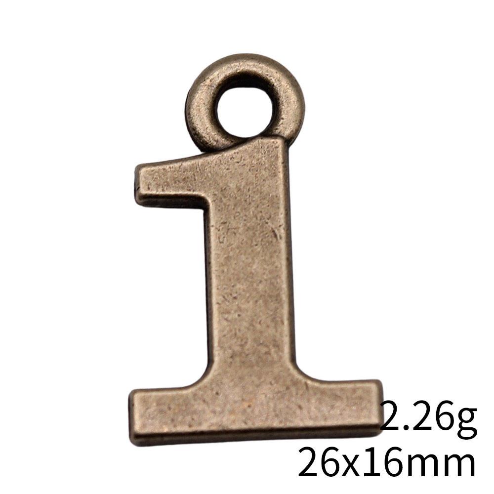 Thanksgiving Day Aesthetic Jewelry Charms Number Tag Charms Pendant Audience Woman Pendant