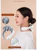 Smart Cervical and Shoulder Massager with Pulse Heating and Hot Compress Therapy