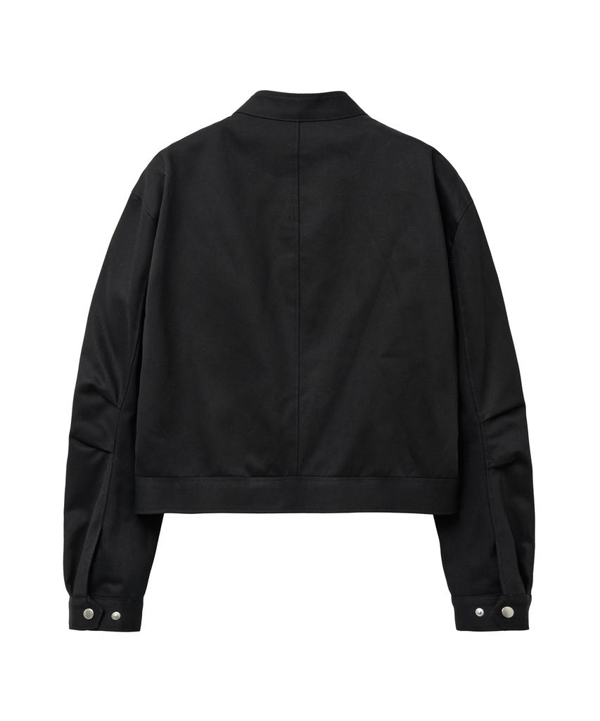 Sperone Hyphen Crop Dash Jacket (Black)