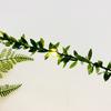 1 Stück Künstliche Grüne Blatt LED Lichterkette, LED Lichterkette Batteriebetrieben Ranke Lichterkette Hängende Girlande Kupfer