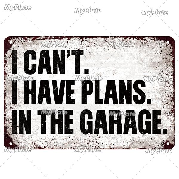 Vintage Tool Rules Retro Plaque Tin Sign Man Cave MOTOR OILS Metal Sign Wall Decor For Garage TIRES Plate Car Service Poster