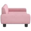VidaXL Children's Sofa Pink 70x45x33 Cm Velvet, Mini Sofa, Mini Sofa Chair, Mini Sofa for Children, Sofa of 3196389