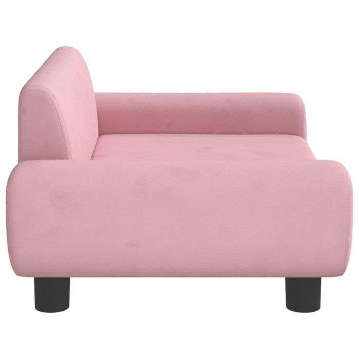 VidaXL Children's Sofa Pink 70x45x33 Cm Velvet, Mini Sofa, Mini Sofa Chair, Mini Sofa for Children, Sofa of 3196389