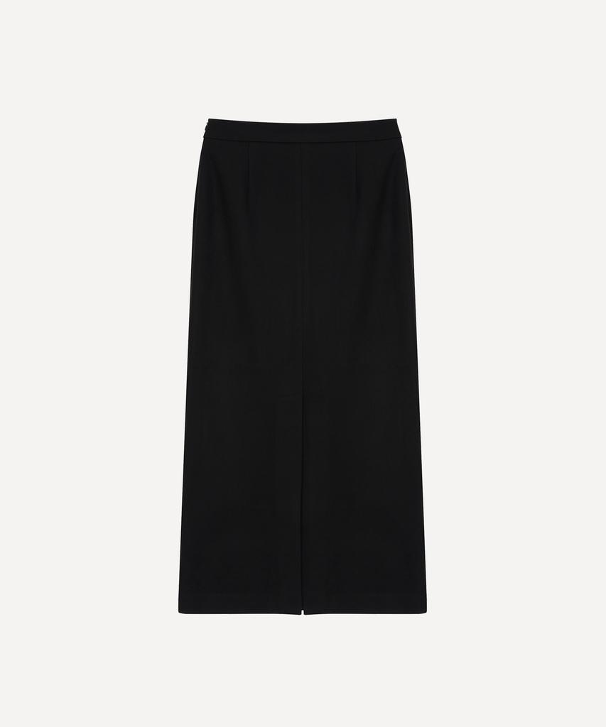 Daenkeudieo Steel Warm Maxi Skirt - Black