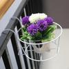 Hanging Railing Rack 2Tier Planter Holder SpaceSaving Plant Pot for Apartment