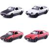 Authentic 128 Initial D Toyota Trueno Ae86 Diecast Model Car With Sound And Light Features