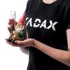 KADAX Deszczomierz miernik Opadu Deszczu Sumator Opadów Dekoracyjny Ogród Krasnal