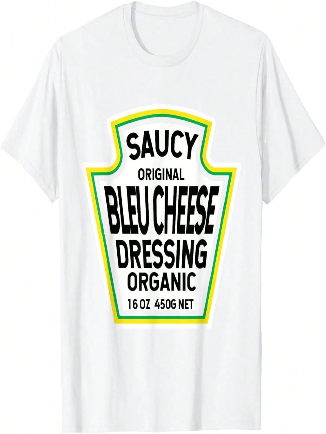 Bleu Cheese Dressing Salad Easy Halloween Costume Matching T-Shirt S разноцветный