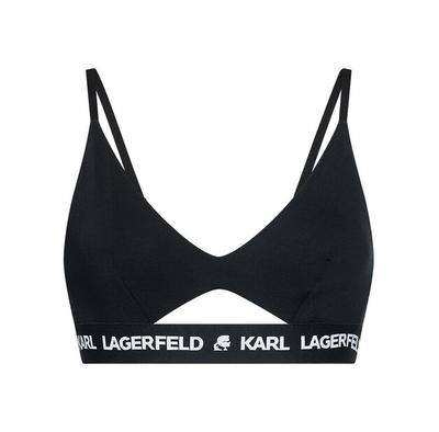 Peephole Logo Bra Top