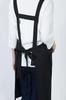 Bib Apron Bib Apron GT7013 Unisex Restaurant Uniform Black M [Seven Uniform] H-Shaped
