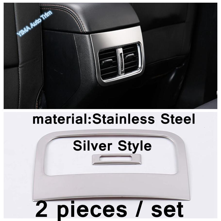 Door Handle Bowl / Window Lift Button / Water Cup Holder Cover Trim For Mazda CX-5 2017 - 2024 Silver Car Interior Accessories