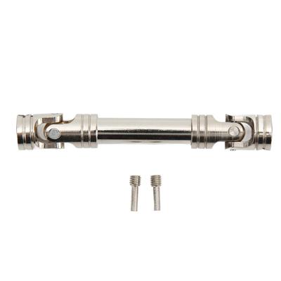 1 10 Universal Drive Shaft Silver Steel Cross Knot Structure Driveshaft Rust Protection for Traxxas 85mm 3.35in