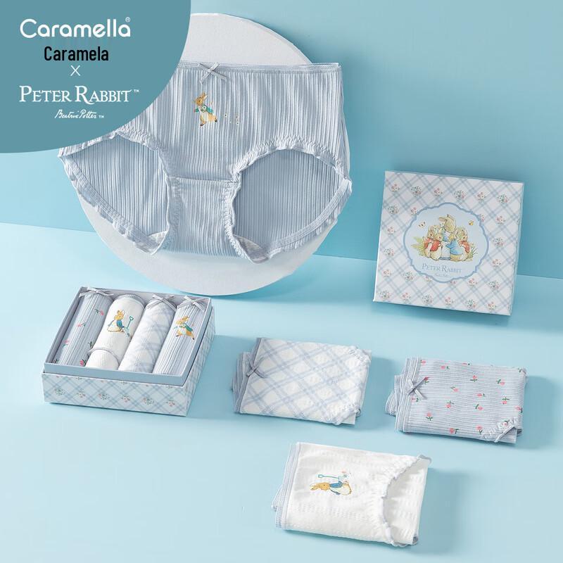 

Женские трусы-слипы средней посадки Caramella Peter Rabbit Edition M