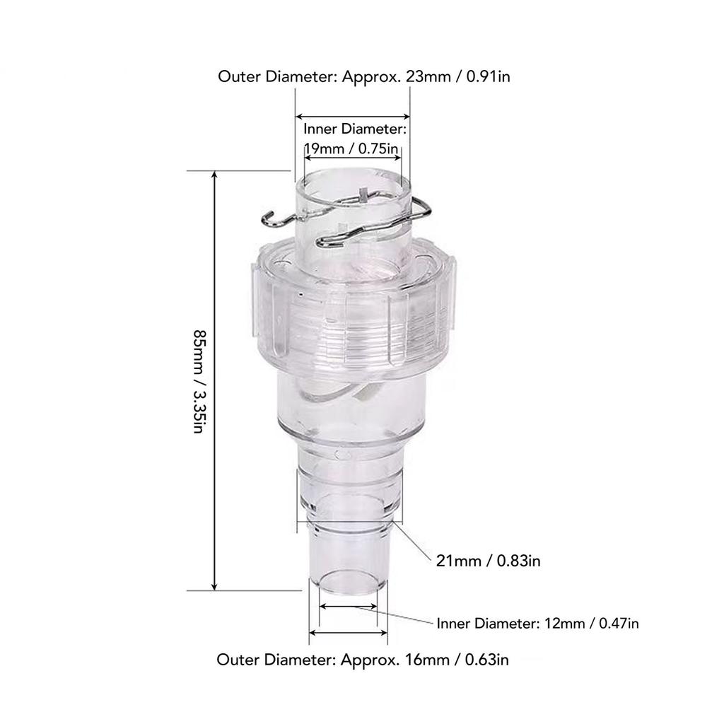 AC Condensate Drain Pipe Check Valve Slow Closing Prevent Reflux Non Return Condensate Drain Pipe Check Valve for Office