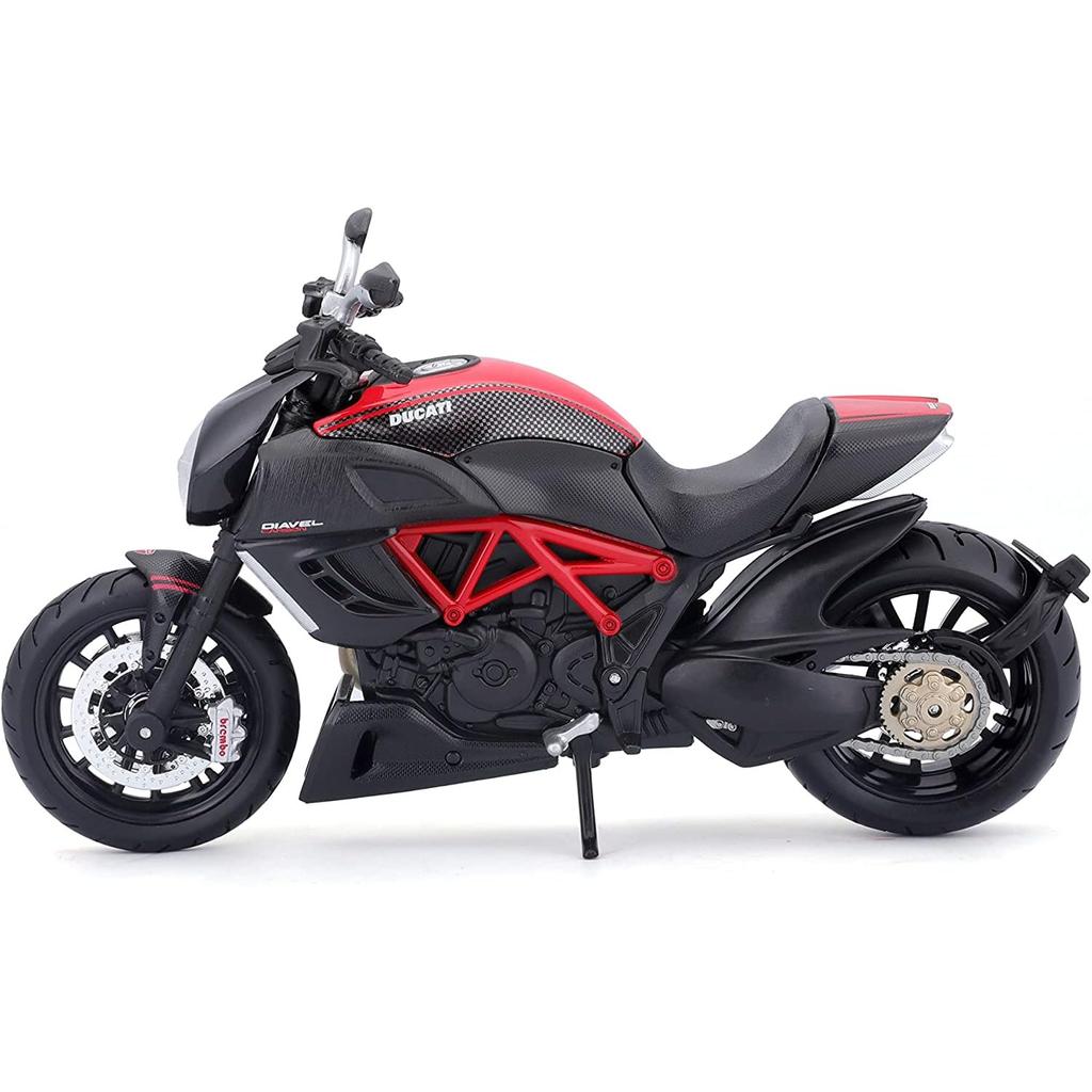 Maisto 1/12 Scale Ducati Diavel Carbon Motorcycle Bike Model (On-Road) 31101(11023)