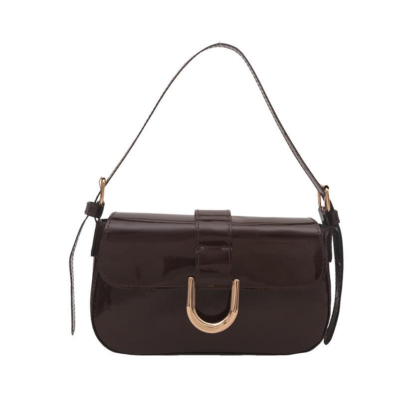 Street Style Pu Small Crossbody Bag With Zipper Closure For Daily Use