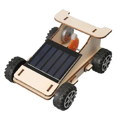 Assemble Solar-Powered Car Models Kits Childrens STEM Educational Toy Science Craft Project Physics Learning Tool