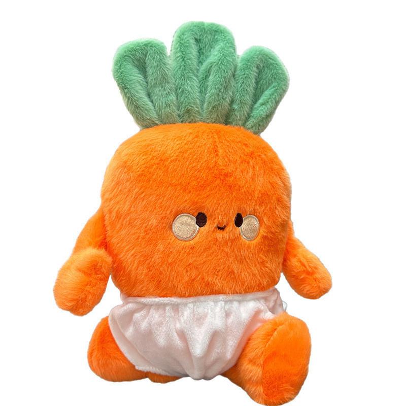 Running Carrot Rabbit Plush Toy Cartoon Animal Stuffed Doll Kids Gift Birthday