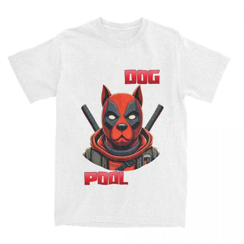 Mercenary Dogpool T Shirt Versatile Streetwear Men Women Lovely Short Sleeve Cartoon Amusing Cotton Harajuku Funny Unisex Tops