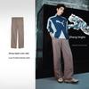 Puma Ess Woven Lace-Up Solid Color Versatile Comfortable Breathable Fashion Trendy Loose Straight Leg Simple Design Casual Pants Men Bottoms 63909681