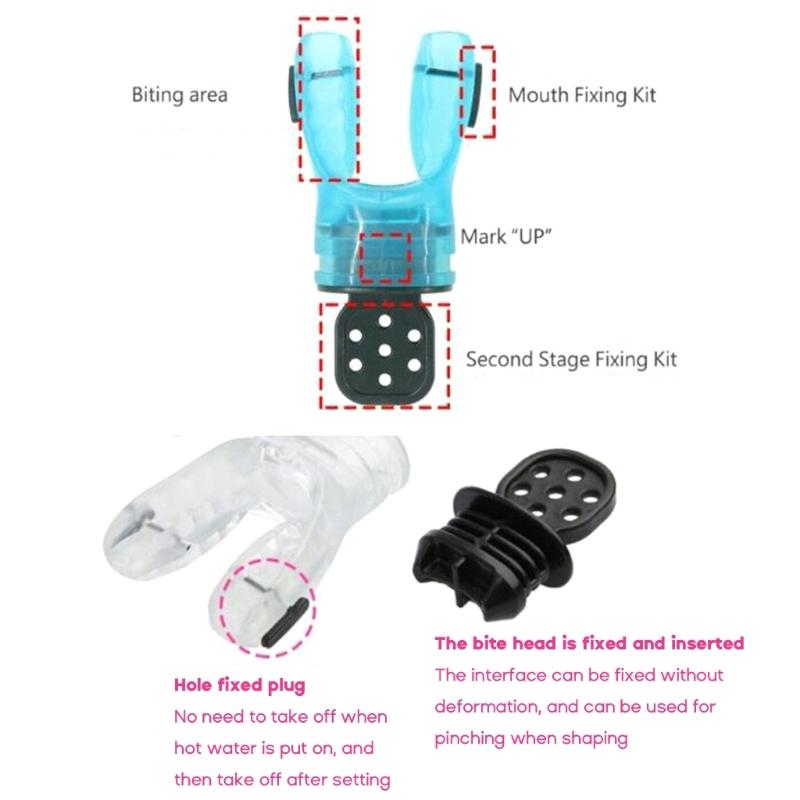 Snorkel Regulator Breathing Tube Mouthpiece Water Sports Swimming Accessories