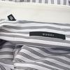 Gucci Made In Italy Striped Pattern Long Sleeve Cotton Shirt 38 Men's Used