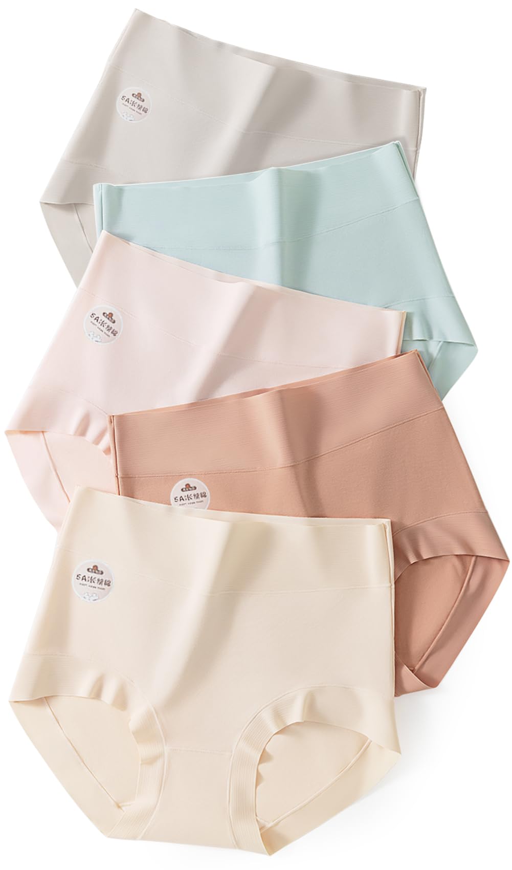 

Топхана Трусики AAAAAA Натуральный Позволяет коже дышать Закрывает красивый комплект и кожу Женские трусики с глубокой посадкой [Сделано из хлопка, свободно] С высокой талией