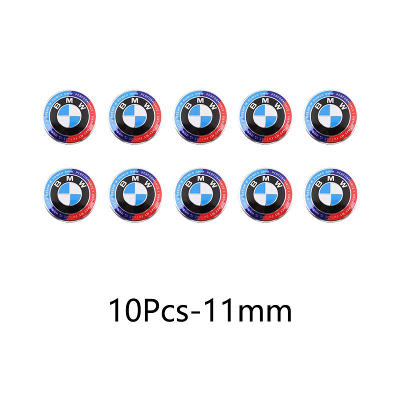 For BMW New 2025 Car Remote Key Logo Sticker Aluminum Emblem Decal For BMW F12 F13 G30 G32 F34 F40 F45 F46 X1 X2 X3 X5 X4 X6 X7