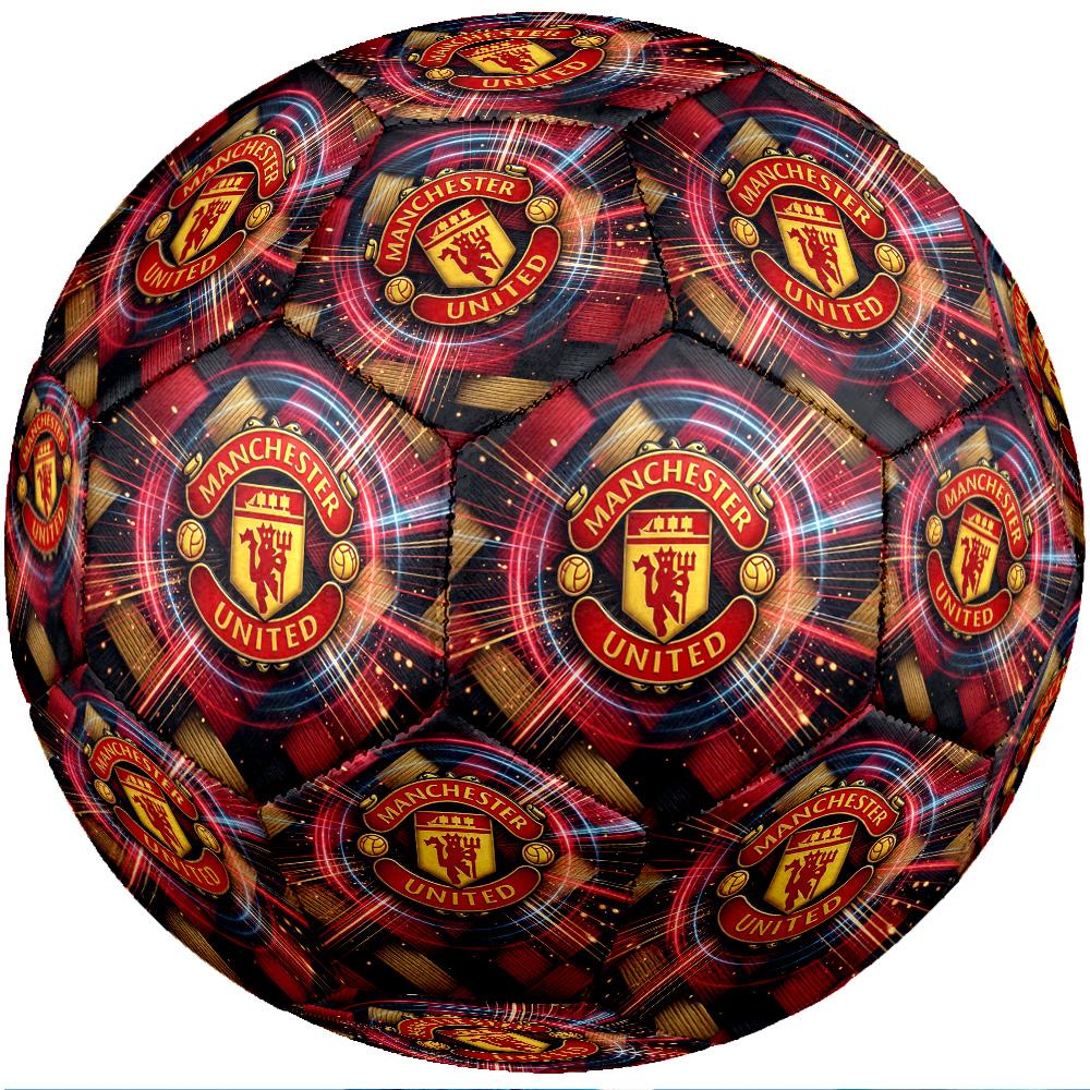 Pallone da calcio tema Manchester United Taglia 5 Pallone da calcio Tocco Morbido Pallone da calcio per Allenamento Professionale per Sport all'Aperto