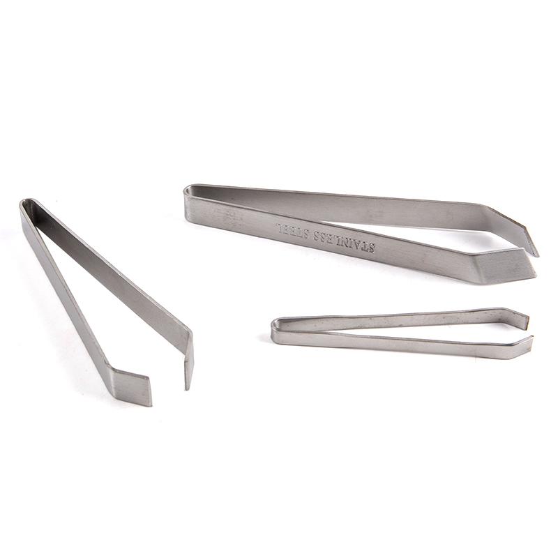3Pcs Fish Bone Tweezers Stainless Steel Flat And Slant Tweezers Remover Tool ONE SIZE
