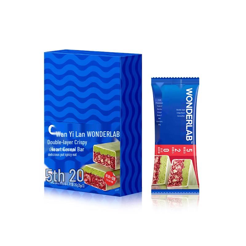 WONDERLAB Double-Layer Meal Replacement Cereal Bar