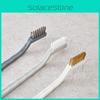 Stove Cleaning Brush With Steel Wire And Nylon For Kitchen Gas Range Scrub
