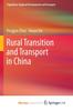 The Rural Transition and Transport In China Book