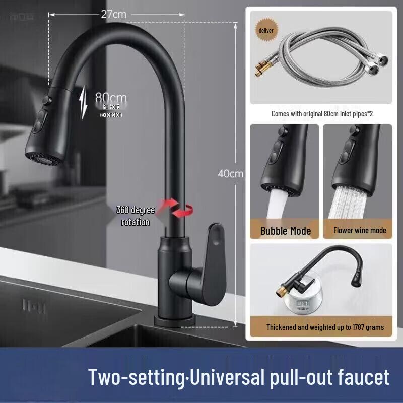 TLXT Pull-Out Kitchen Faucet